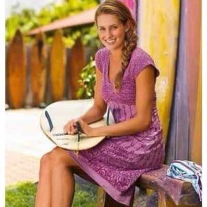 Athleta Purple Dhara Dress